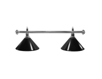 LAMPA_BILARDOWA_ELEGANCE_2-KLOSZE_CZARNE_SREBRNY